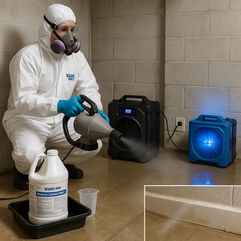 Sanitization and Odor Removal process in Patton, PA