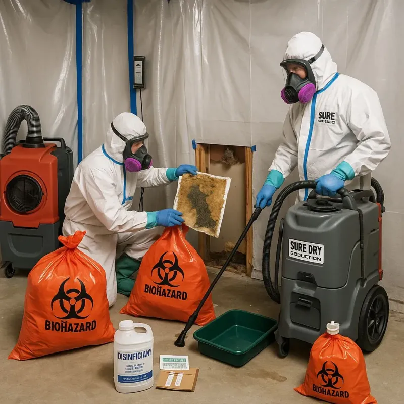Contaminated Water Handling Protocols process in Patton, PA