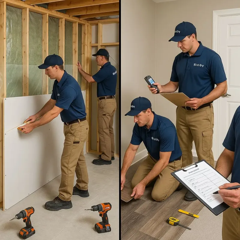 Repairs and Reconstruction process in Patton, PA
