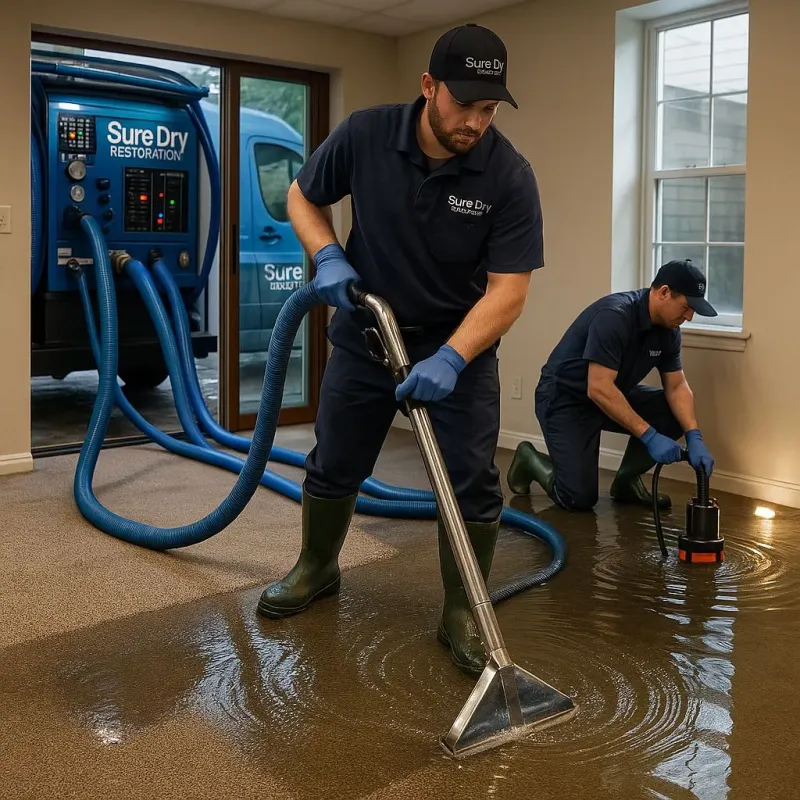 Water Extraction and Removal process in Patton, PA